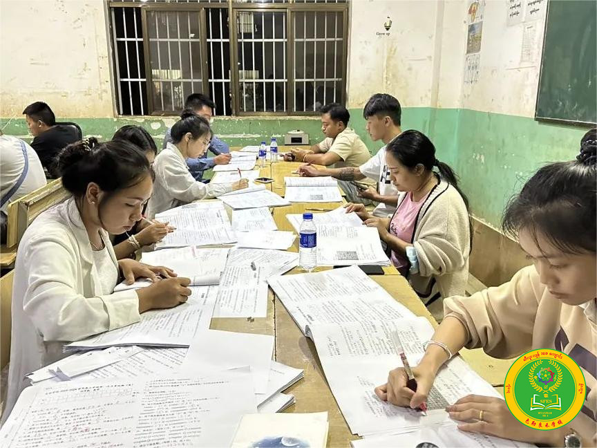 色勒友谊学校第一次月考